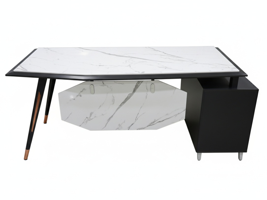 Marble Top Executive Desk Office Desk thumbnail 1