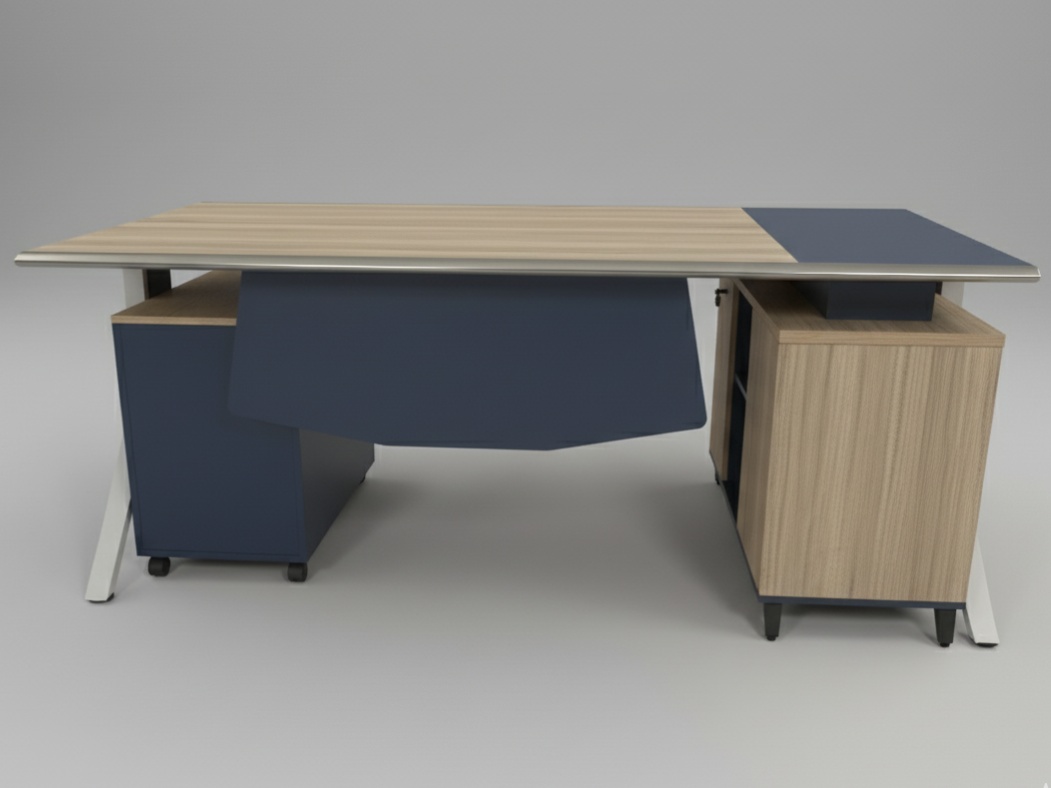 The Horizon Executive Desk with Pedestal Office Desk thumbnail 5