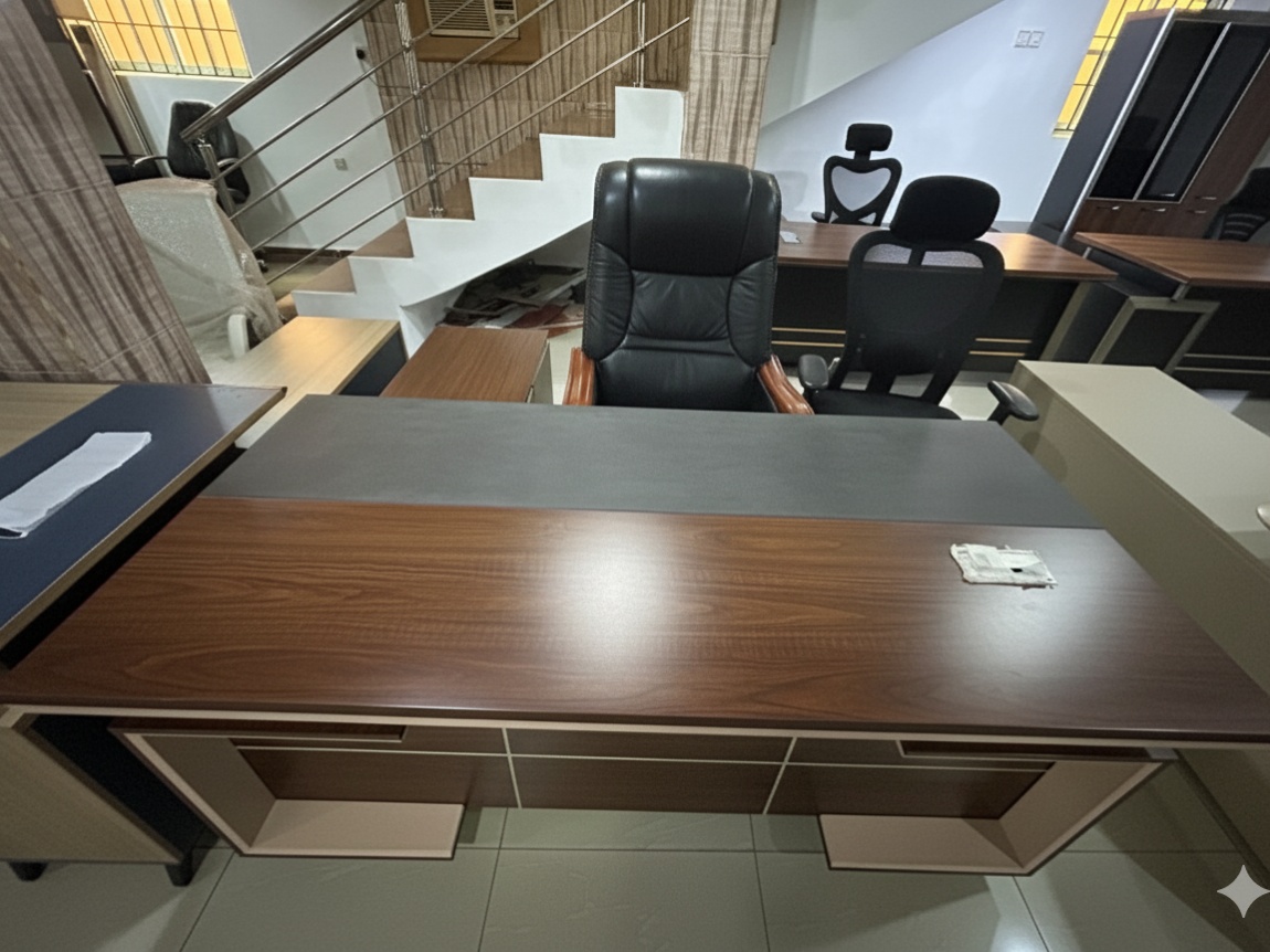 The Cornerstone Executive Command Desk Office Desk thumbnail 2