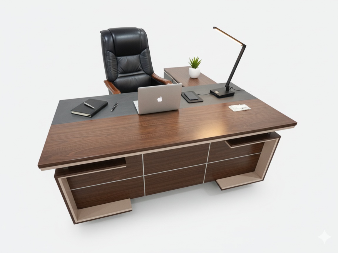 The Cornerstone Executive Command Desk Office Desk thumbnail 1