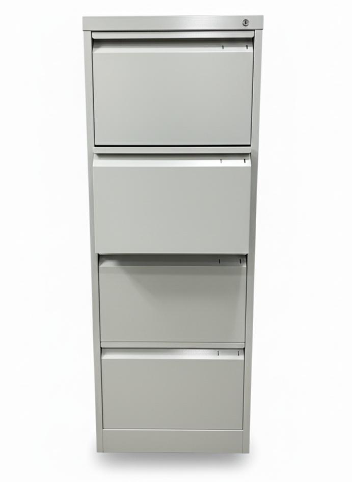 Steel 4-Drawer Vertical File Cabinet thumbnail 1