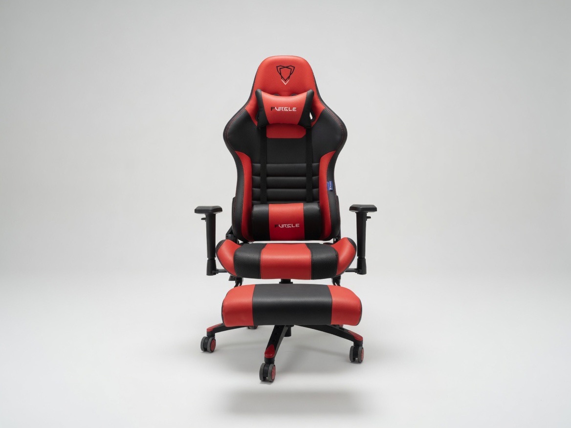 Furgle Ergonomic Gaming Chairs with Retractable Footrest Gaming Chairs thumbnail 2