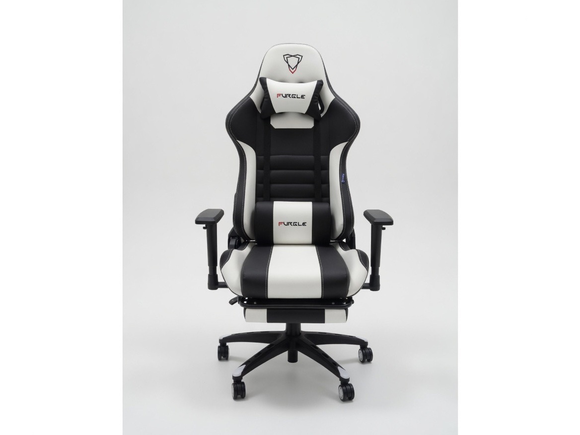 Furgle Ergonomic Gaming Chairs with Retractable Footrest Gaming Chairs thumbnail 4