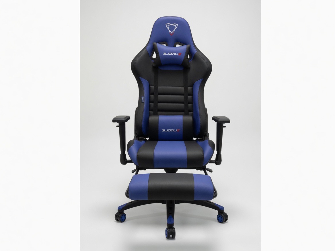 Furgle Ergonomic Gaming Chairs with Retractable Footrest Gaming Chairs thumbnail 7