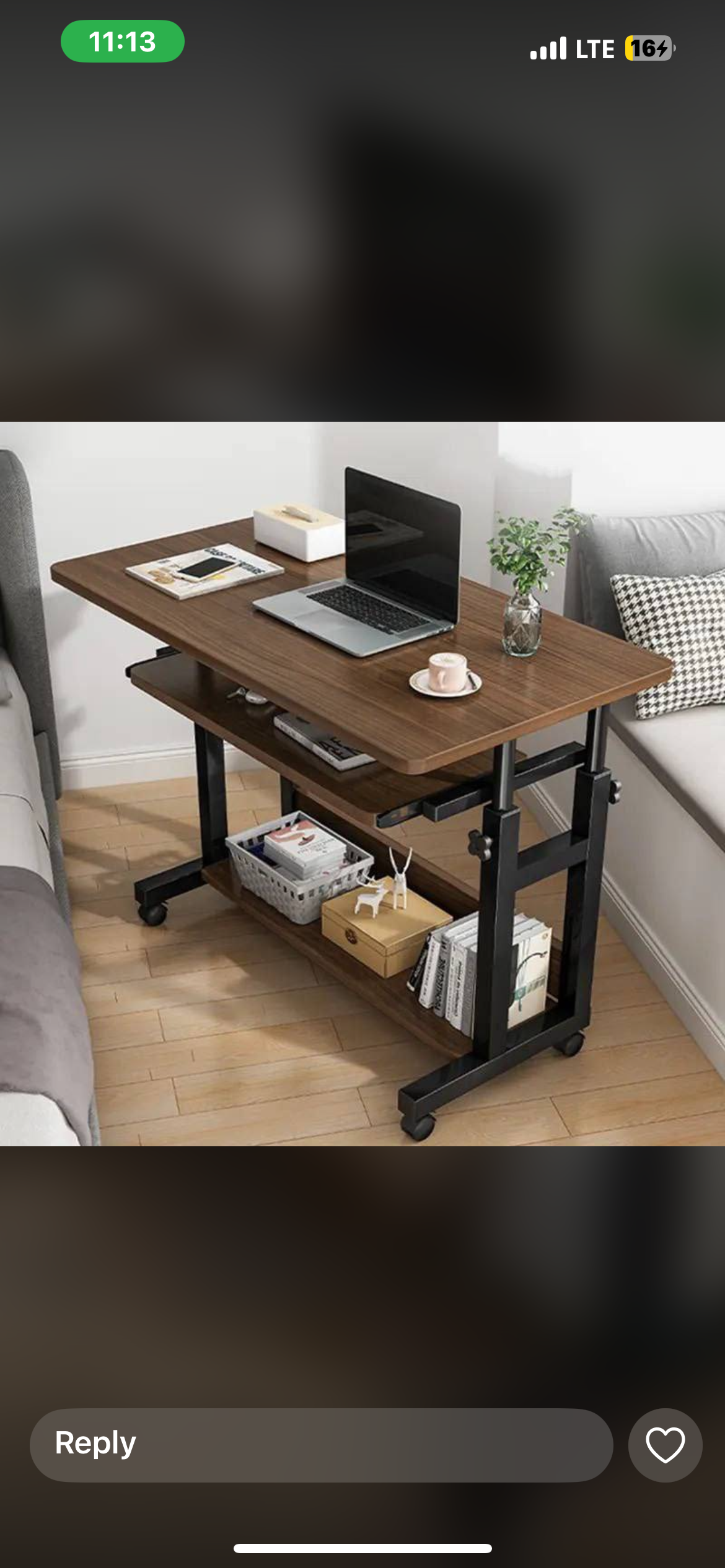 Standing Adjustable Electric Desk Office Table thumbnail 3