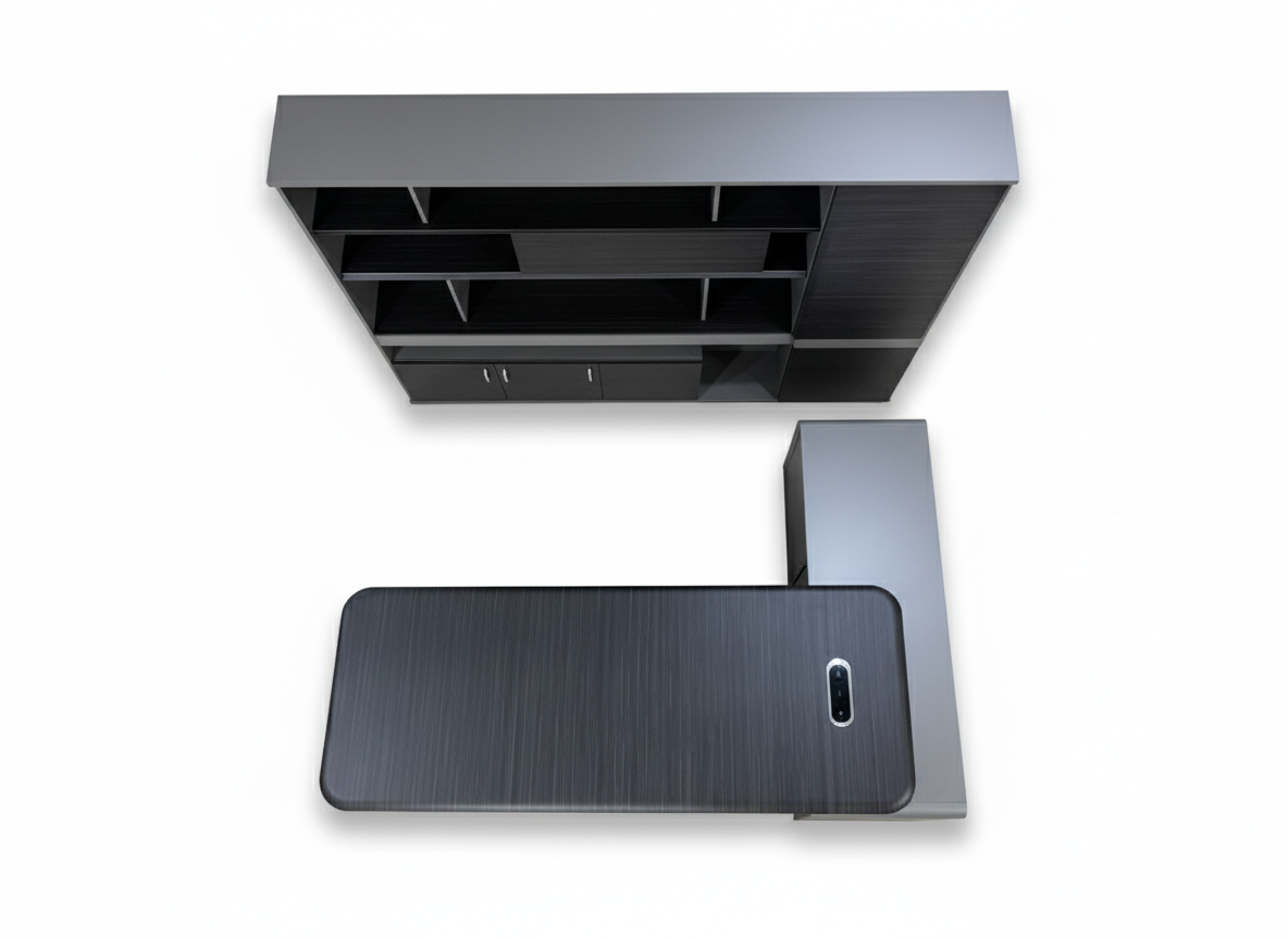 Oak Surface Executive Office Desk Office Desk thumbnail 2