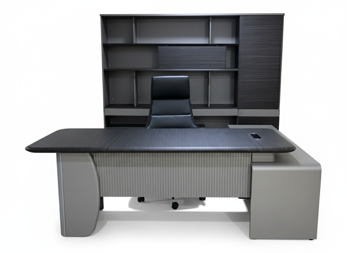 Oak Surface Executive Office Desk Office Desk thumbnail 3