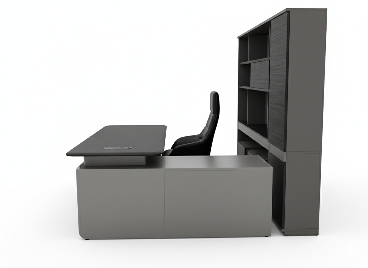 Oak Surface Executive Office Desk Office Desk thumbnail 4