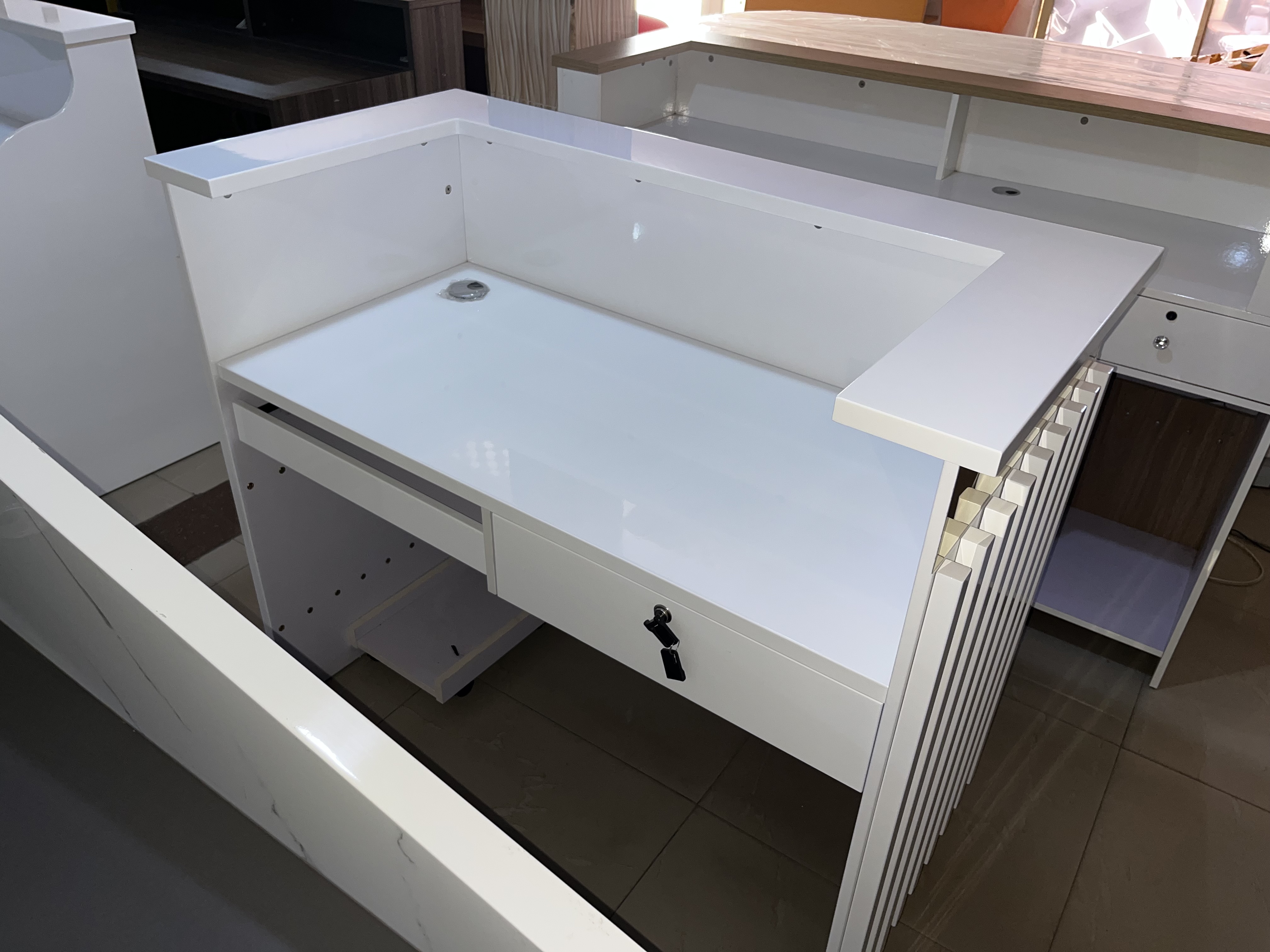 The 'Nova' Compact Reception Desk thumbnail 1