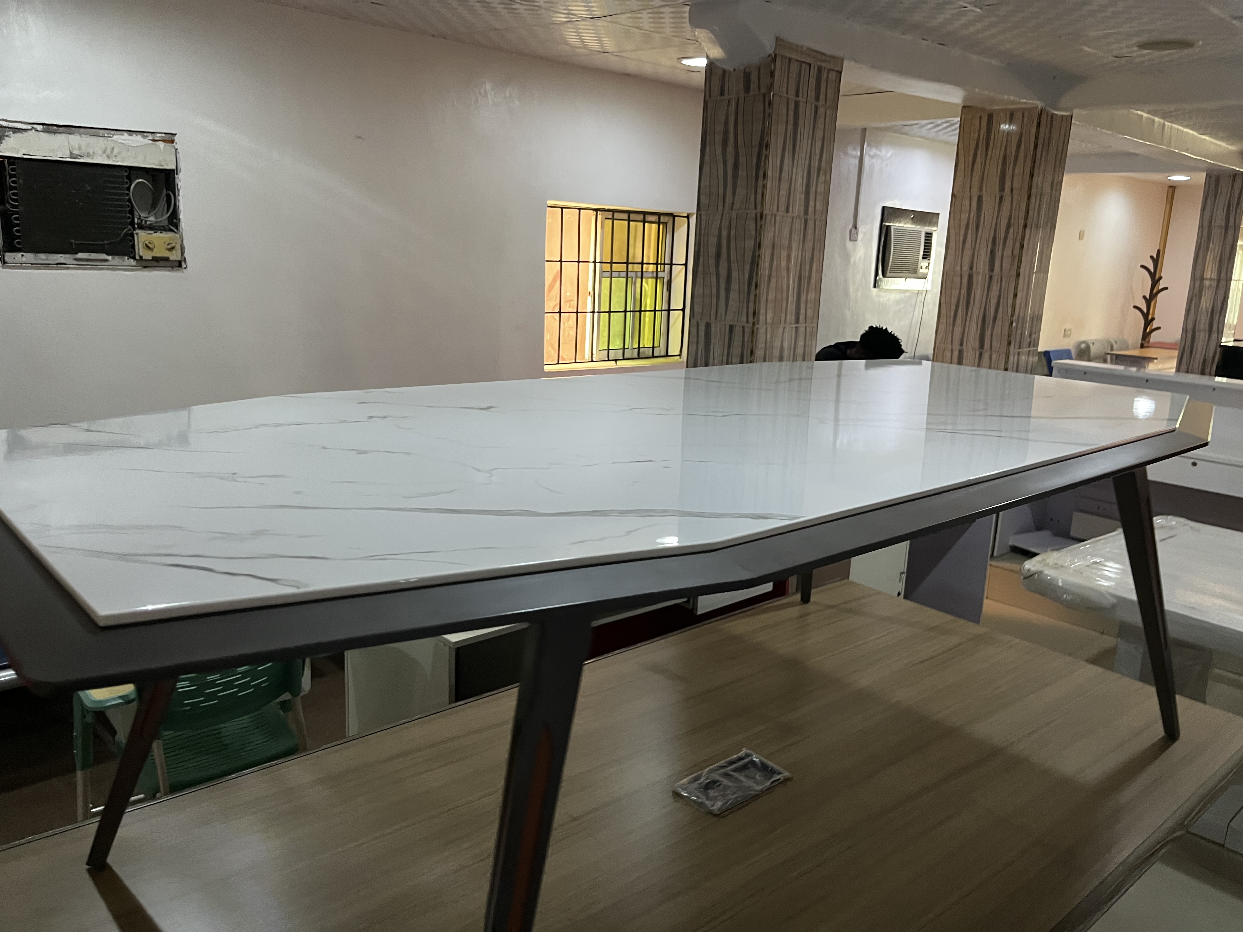 Marble Finish Standard Conference Table Office Table thumbnail 1