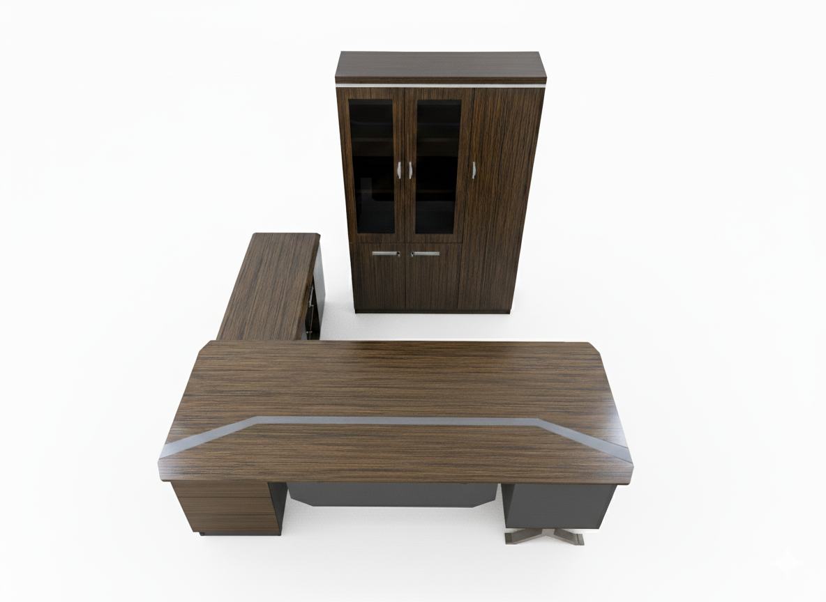 The Cornerstone Executive L-Desk Office Desk thumbnail 2