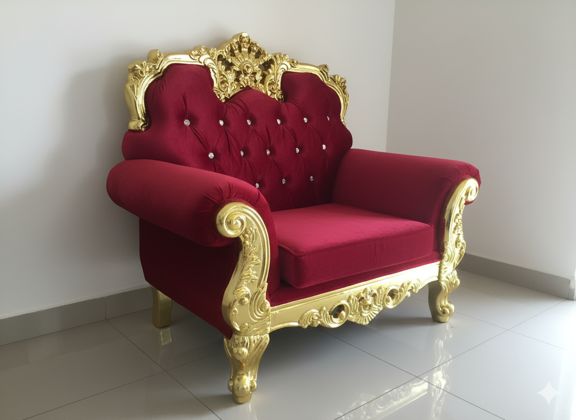 The Imperial Velvet Set Living Room thumbnail 2