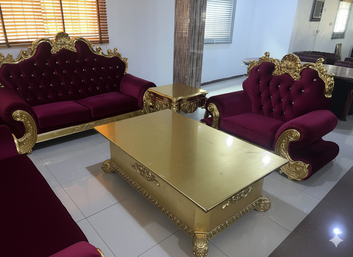 The Imperial Velvet Set Living Room thumbnail 3