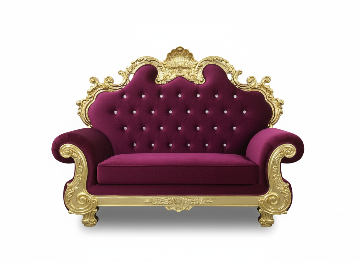 The Imperial Velvet Set Living Room thumbnail 4