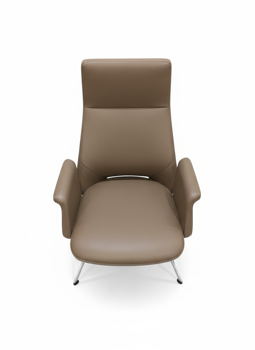 Sleek Mid Back Executive Visitor's Chair Office Chairs thumbnail 2