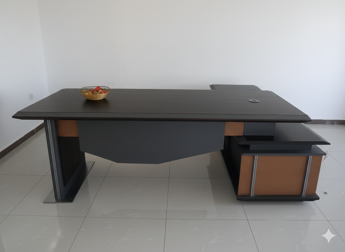 The Vector Managerial Desk with Return Office Desk thumbnail 2