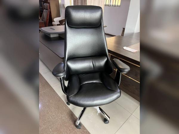 Premium Director Ergonomic High-Back Chair with Lumbar Bolster - Black Office Chairs - Buy in Nigeria | Authentic Furniture