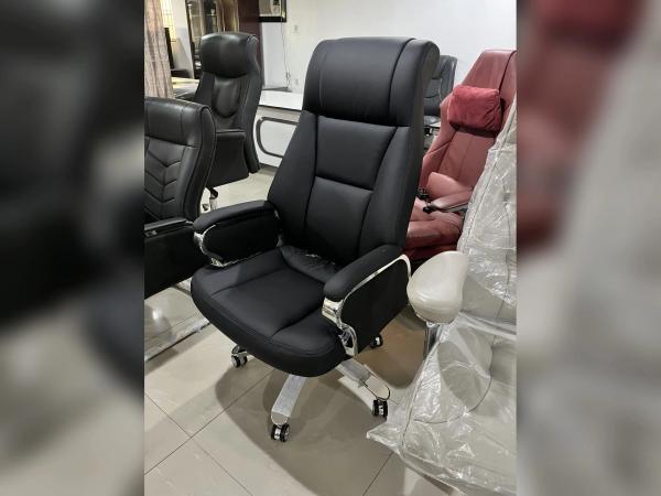 Premium Presidential Segmented High-Back Executive Chair - Black Office Chairs - Buy in Nigeria | Authentic Furniture