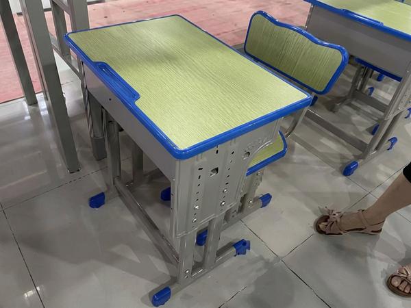Premium Adjustable Single Classroom Desk and Chair Set