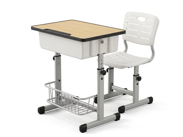 Adjustable Ergonomic Single Student Desk and Chair Set