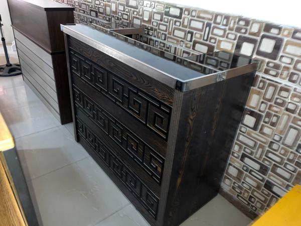 The 'Artisan Weave' Reception Desk