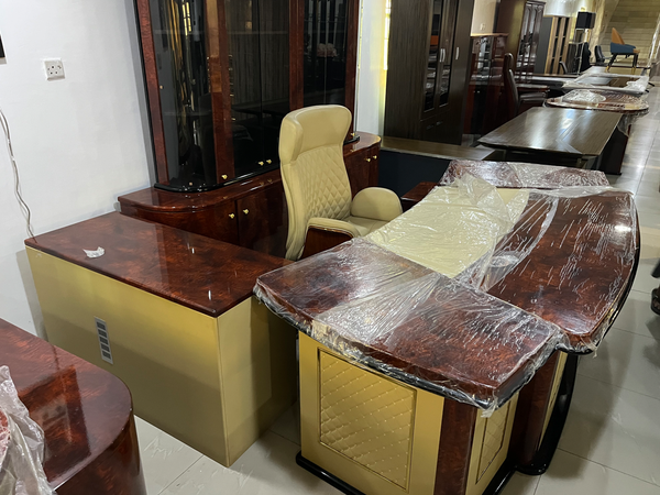 The "Regal" Quilted Executive Desk