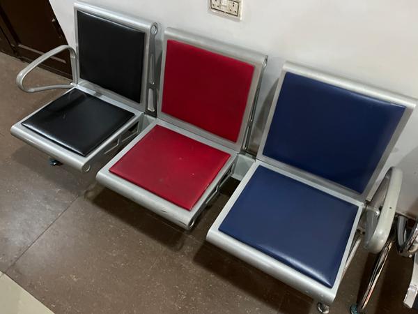 Quality Padded Multi-Color Waiting Chair Waiting Chairs (Alternative View) - Authentic Furniture