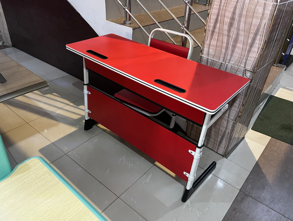 Modern Double Student Desk Set - view 2